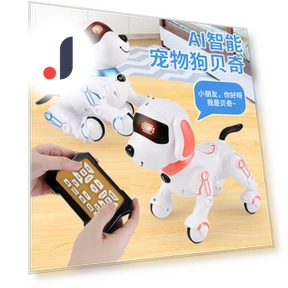 Intelligent Remote Control Stunt Robot Dog — Interactive Figures & Robots, Happy Time For kids