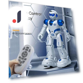 Programmable Dancing Robot with LED Eyes — Interactive Figures & Robots, Safety toy