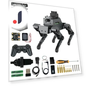 Quadruped Mechanical Dog AI — Robotic Enhancements, Yahboom