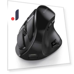 Rechargeable Bluetooth Vertical Mouse — Mouse Pads, SeenDa