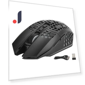 Silent Charging Wireless RGB Gaming Mouse — Mouse Pads, Koogeelife