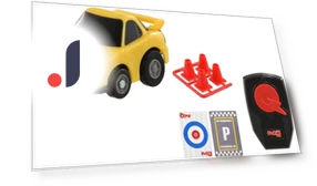 Smart Car Set with Controller — Miniature Rides & Collectibles, hurry hausen