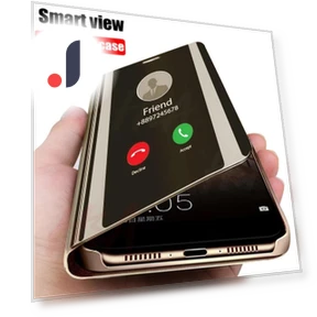 Luxury Smart Mirror Magnetic Flip Phone Case — Bumpers, hengbo-Cases
