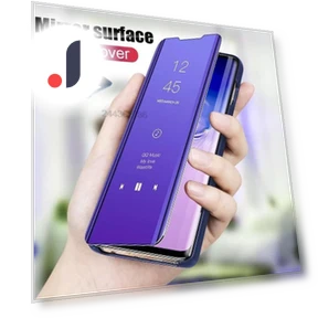 Smart View Mirror Book Case — Phone Accessories, hengbo-Cases