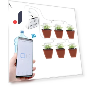 Wi-Fi Double Pump Smart Watering System — Controllers, KONNWEI