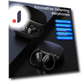 Wireless Earhook Headphones — In-Ear Headphones, Meiteai-Electronics