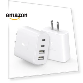 40W 2Pack 4Port USB C PD Charger Block — Chargers, Shenzhen Jiaxingyuan Technology Co., Ltd.