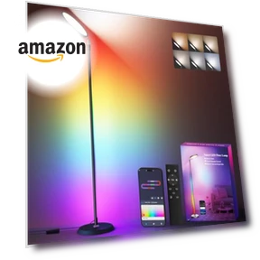 Умный напольный светильник с RGB подсветкой — Напольные светильники, SMAVISTA