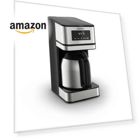Simply Brew Programmable Coffee Maker — Coffee & Espresso Combos, KRUPS