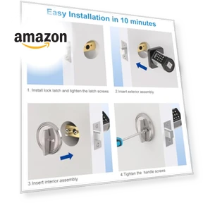 Smart Deadbolt Lock — Keyless Entry, YOUDO
