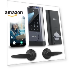 Video Smart Lock with Camera & Doorbell — Smart Home Security, Devo