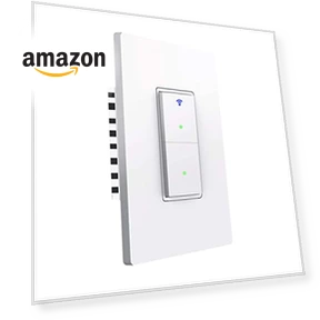 WiFi Smart Double Switch Button — Dimmer Switches, Youngzuth