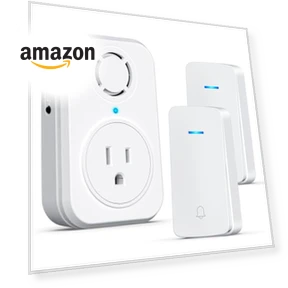 Wireless Doorbell with Extra Socket — Kits, AIDA