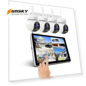 4MP Wireless NVR Kit with 10.1-inch Touchscreen Monitor — Complete Surveillance Systems, SriHome