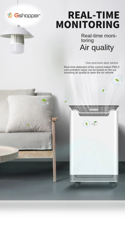 Compact Smart Air Purifier with Multi-Filter System — Air Purifiers by AoJ