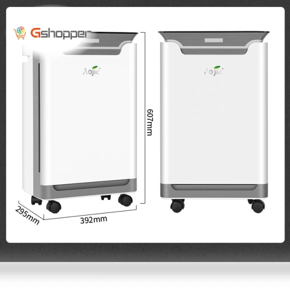 Compact Micro-Intelligent Removable Air Multi-Filter Air Purifier — Activated Carbon Air Purifiers, AoJ