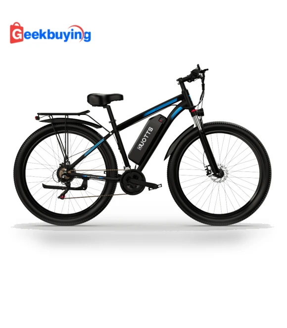 Electric Mountain Bike 750W 29 Inch Wheel 50km Range — E-Bikes, DUOTTS