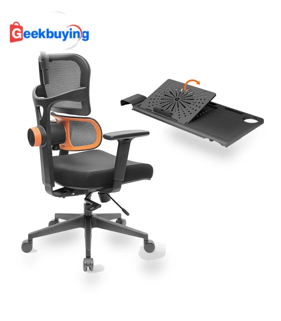 Ergonomic Chair with Detachable Workstation Desktop — Desk Chairs, NEWTRAL