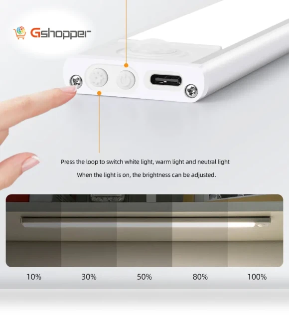 Ultra-thin Intelligent Rechargeable Body Sensor Light Strip — LED Strips