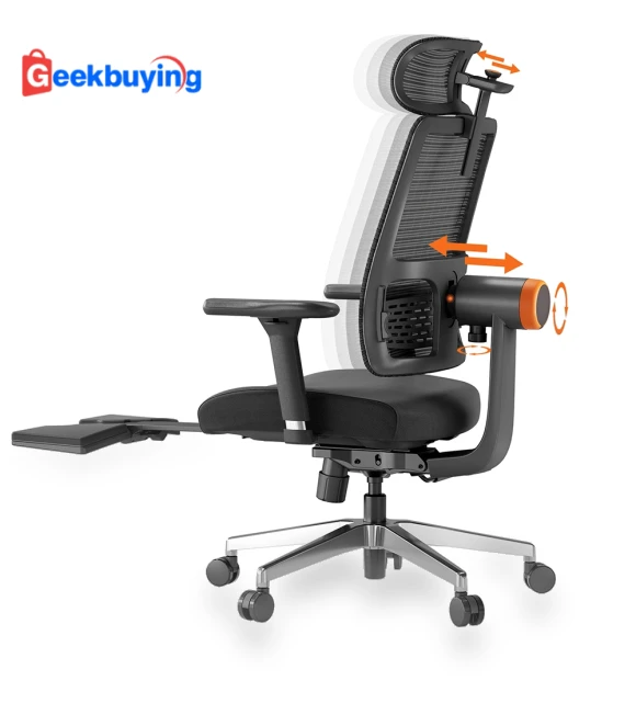 MagicH-BPro Ergonomic Chair with Footrest — Chairs by NEWTRAL