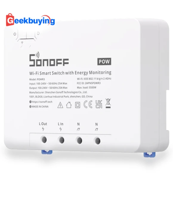 High Power Smart Switch — Smart Home Hubs & Controllers, Sonoff