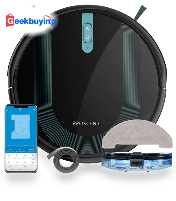Smart Robot Cleaner 3000Pa Suction with Three Cleaning Modes — Smart Cleaning Robots, Proscenic