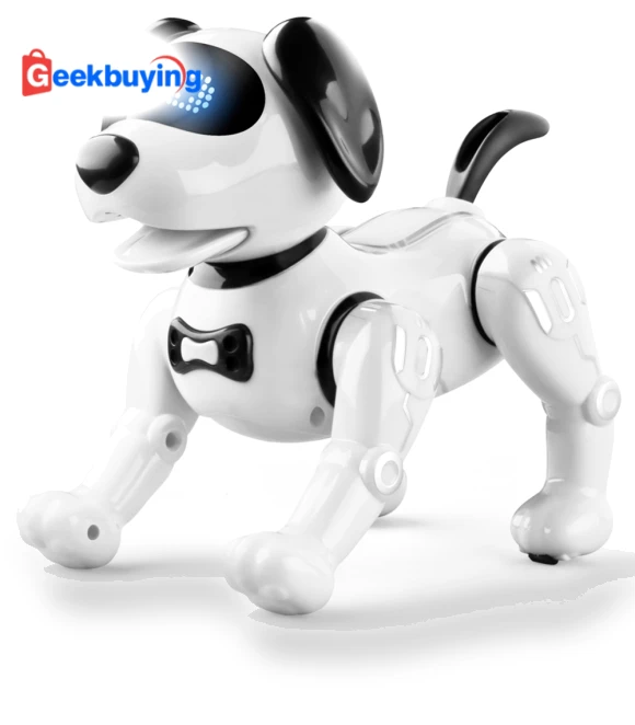 Remote Control Robot Dog Toy - Interactive RC Robotic Stunt Puppy for Kids — Interactive Figures & Robots, JJRC