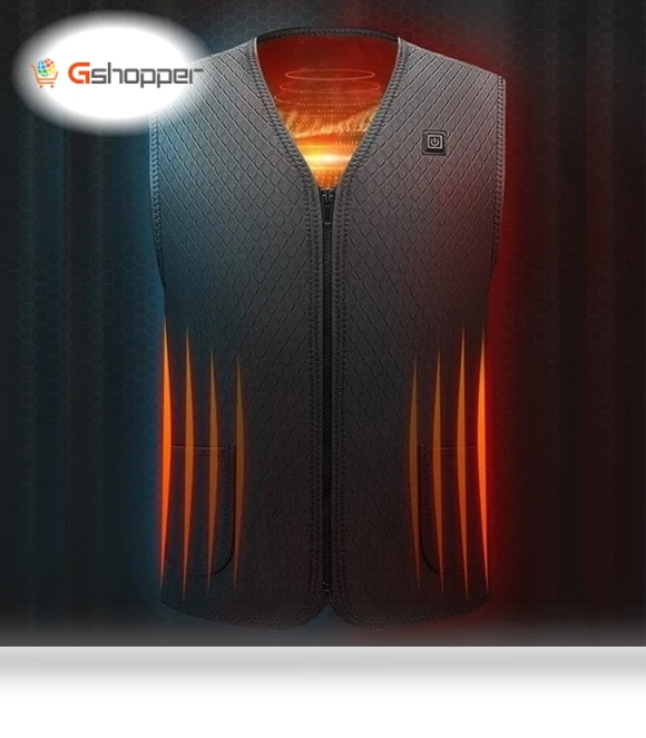 Smart Heating Vest with USB — Wearable Accessories
