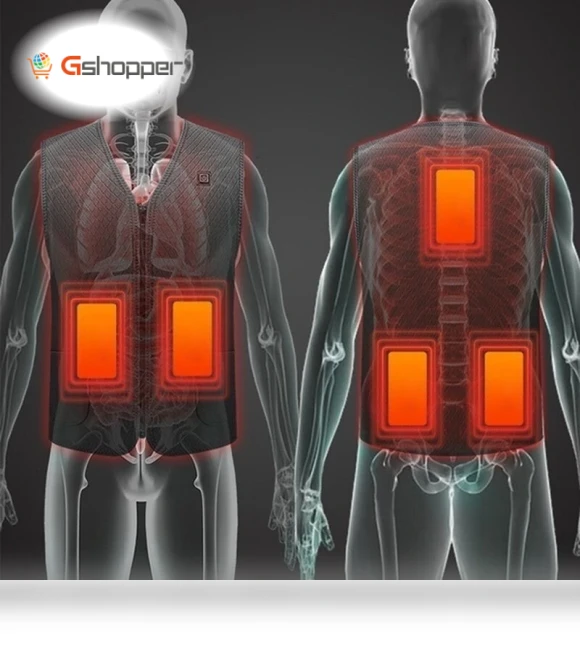Smart Heating Vest with USB — Wearable Accessories