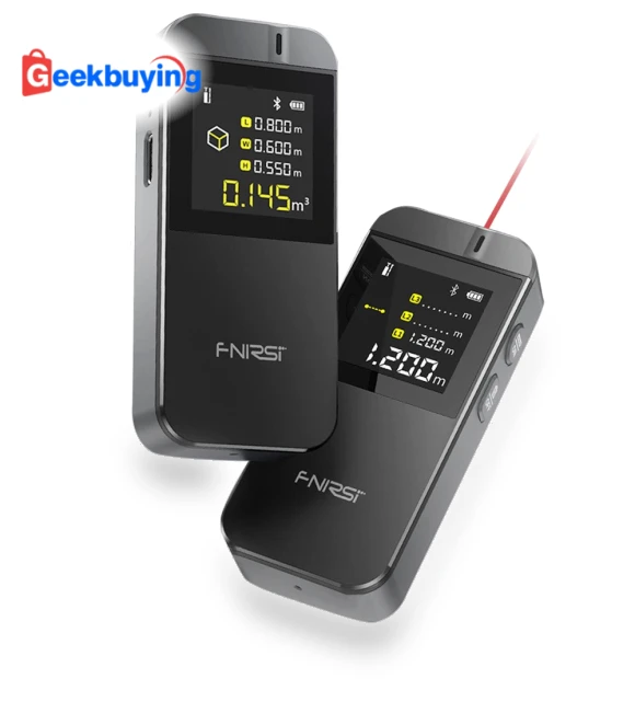 Smart Laser Rangefinder, Digital Distance Meter, 40M Measurement Range — Laser Rangefinders, FNIRSI