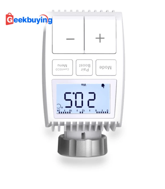 ZigBee3.0 Radiator Actuator Valve Smart Thermostat — Smart Climate Control, MoesHouse