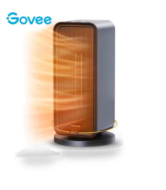 Smart Ceramic Space Heater with WiFi & Bluetooth — Portable Heating Solutions, GoveeLife