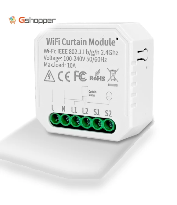 Smart Curtain Controller WiFi Two Way Mini Modification — Smart Home Hubs & Controllers, Tuya