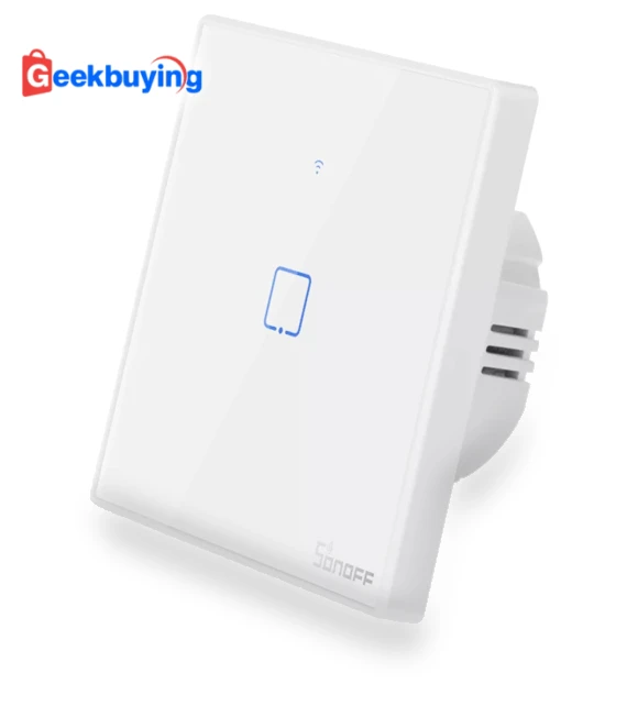 1 Gang Smart WiFi Wall Light Switch — Smart Home Hubs & Controllers, Sonoff