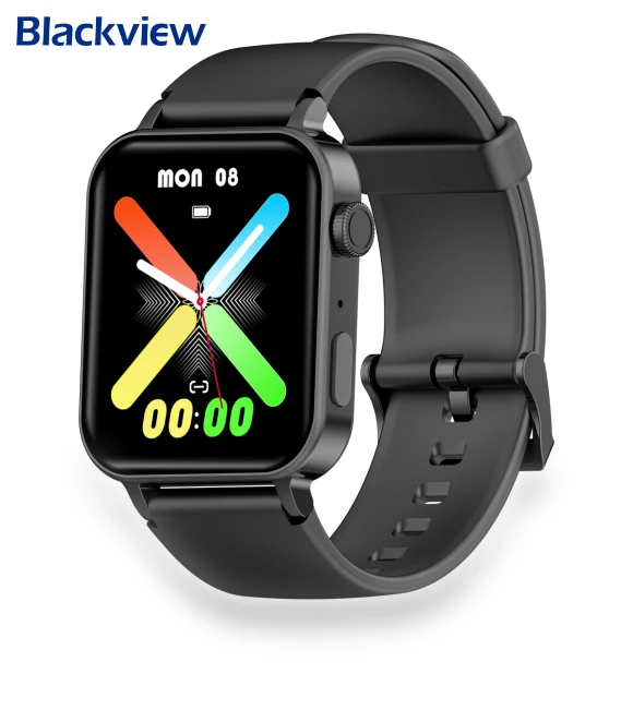Bluetooth Calling Smart Watch with Voice Assistant, IP68 Waterproof — Smartwatches, Blackview