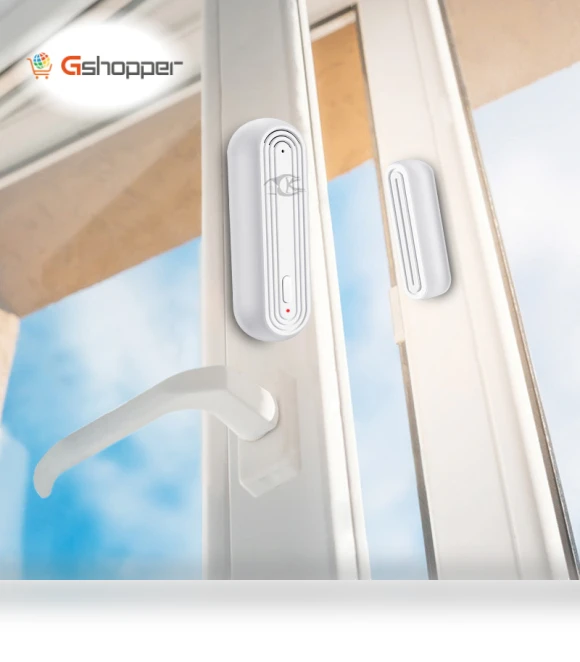 Graffiti Smart WiFi Door Magnet Wireless Door and Window Sensor — Smart Home & Security Sensors, Tuya