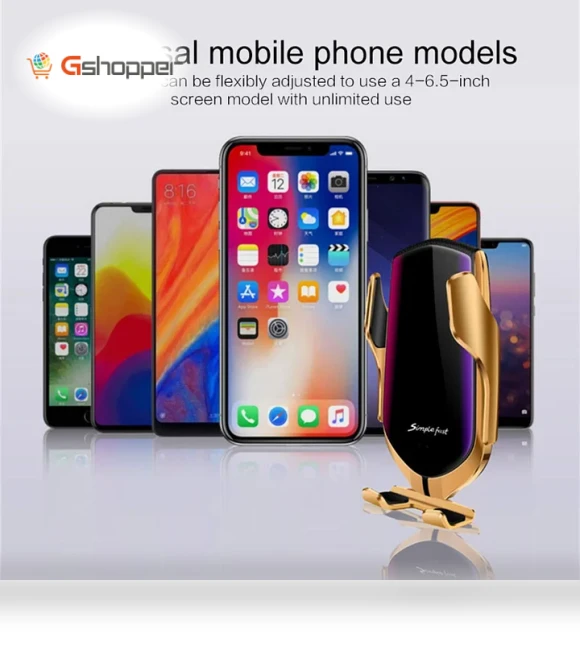 Wireless Car Phone Charger with Smart Sensory Technology — Vehicle Power Solutions