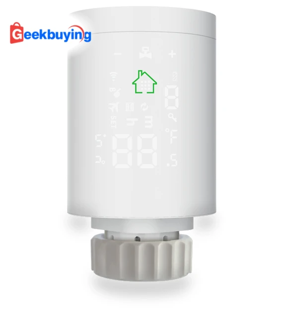 Smart Radiator Actuator Thermostatic Valve with Alexa Control — Home Climate Control, MoesHouse