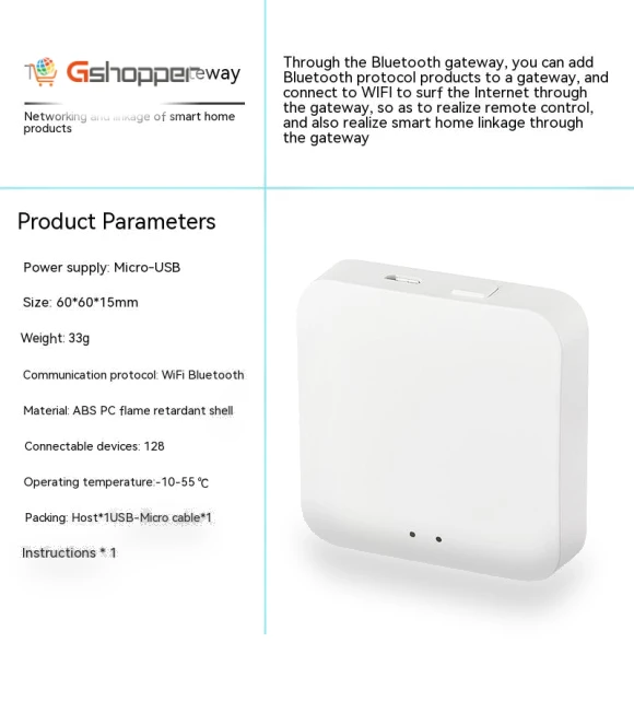 Smart Home Multimode Gateway — Automation Devices by Tuya