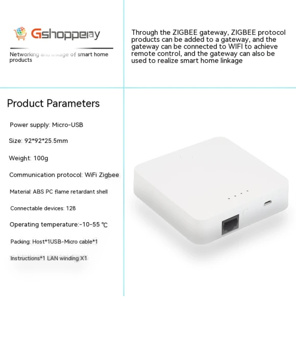 Smart Home Multimode Gateway — Automation Devices by Tuya