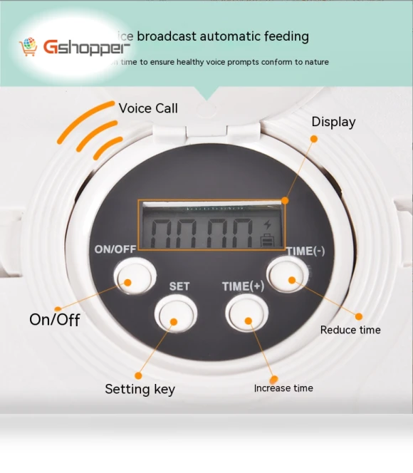 Smart Pet Feeder with 6 Meal Compartments — Feeders