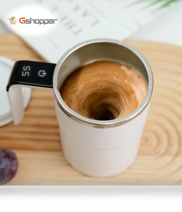 Smart Self-Stirring Cup with Temperature Display — Smart Cups