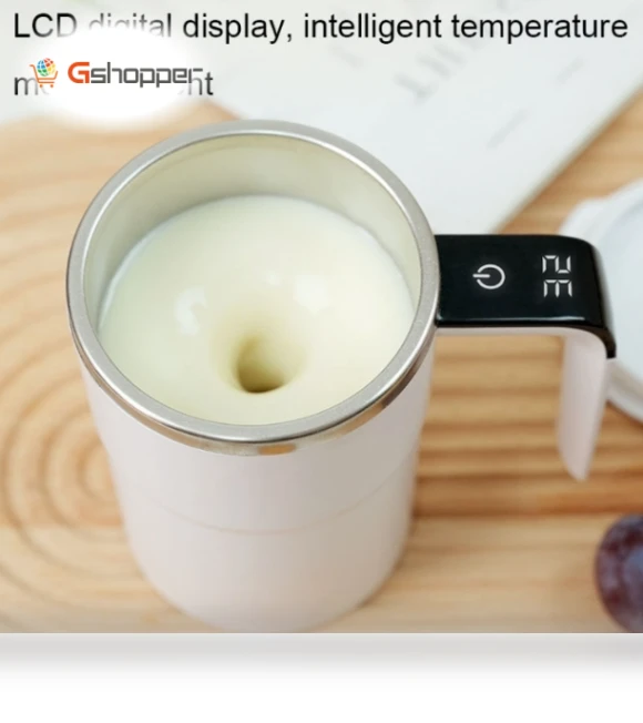 Smart Self-Stirring Cup with Temperature Display — Smart Cups