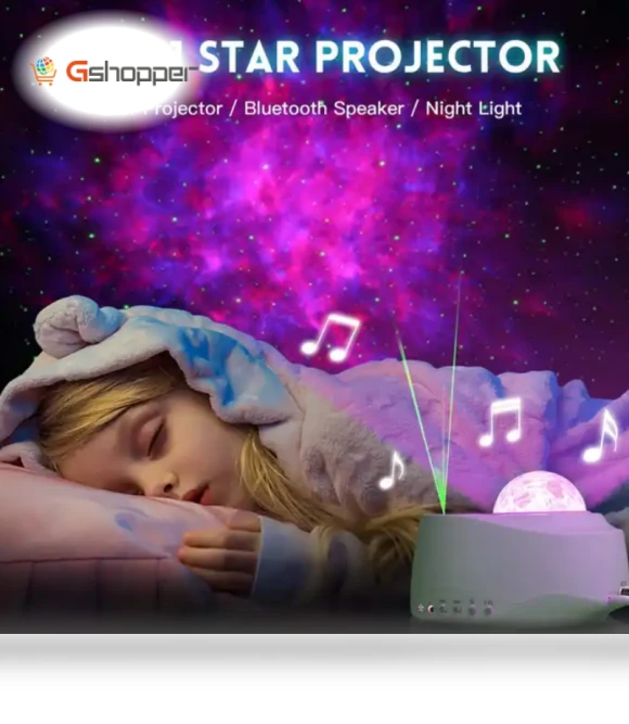 Smart WiFi Galaxy Projector with Nebula Star Effects — Projectors