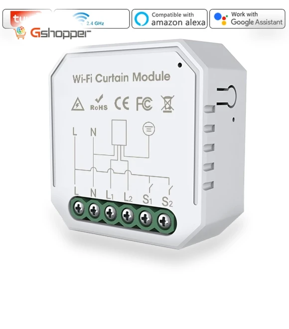 WiFi Intelligent Curtain Switch Module — Automation Devices