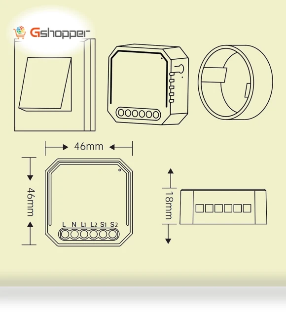 WiFi Intelligent Curtain Switch Module — Automation Devices