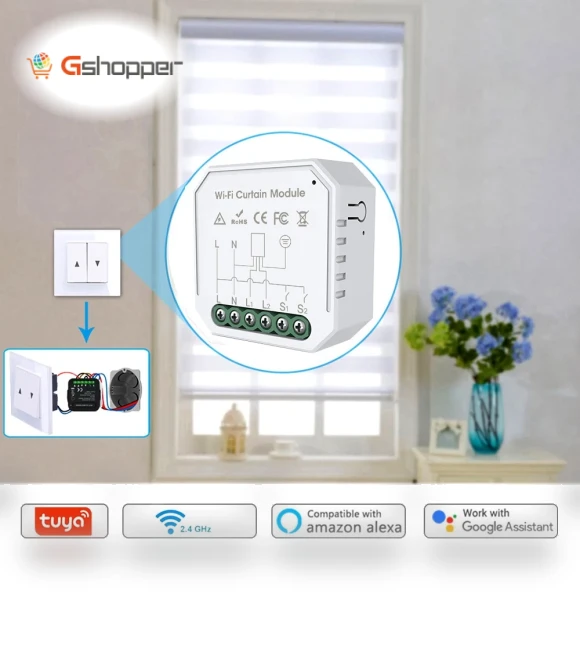 WiFi Intelligent Curtain Switch Module — Automation Devices