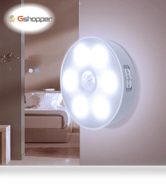 Wireless LED Bedside Night Light — Smart Home