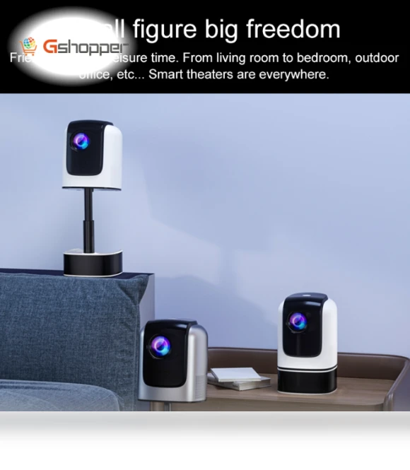 1080P All-in-One Lifting Smart Projector — Projectors by HYTOBP