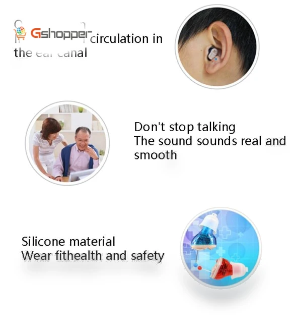 Digital Smart Denoising Hearing Aid Sound Amplifier — Hearing Support